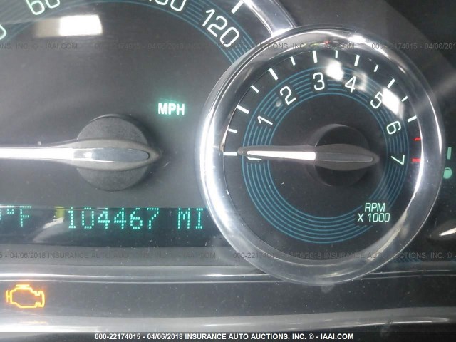 3GNBAADB7AS579917 - 2010 CHEVROLET HHR LS BLUE photo 7