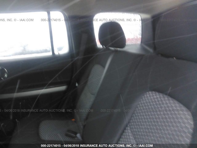3GNBAADB7AS579917 - 2010 CHEVROLET HHR LS BLUE photo 8