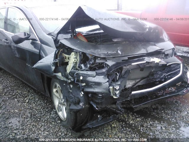 1G1ZC5ST2JF174050 - 2018 CHEVROLET MALIBU LS 黑色 照片 6