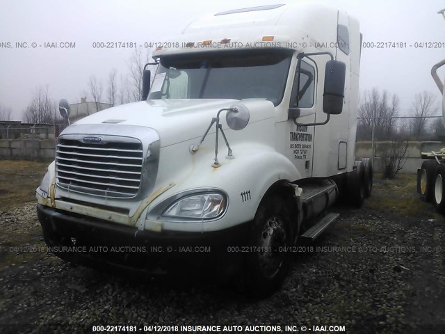 1FUJA6CK57LX75249 - 2007 FREIGHTLINER COLUMBIA COLUMBIA WHITE photo 2