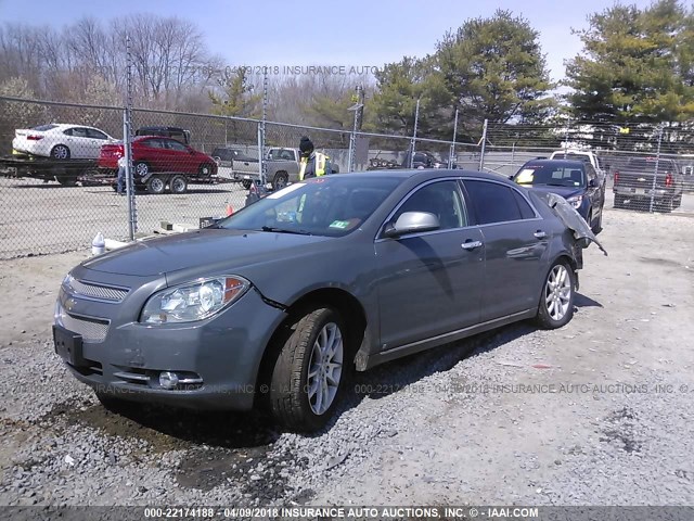 1G1ZK57B29F157084 - 2009 CHEVROLET MALIBU LTZ 灰色 照片 2