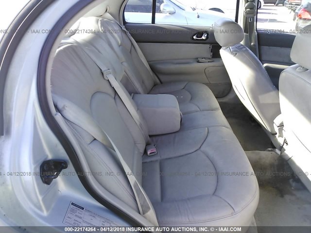 1LNLM97V3VY673862 - 1997 LINCOLN CONTINENTAL  Բաց կապույտ լուսանկար 8