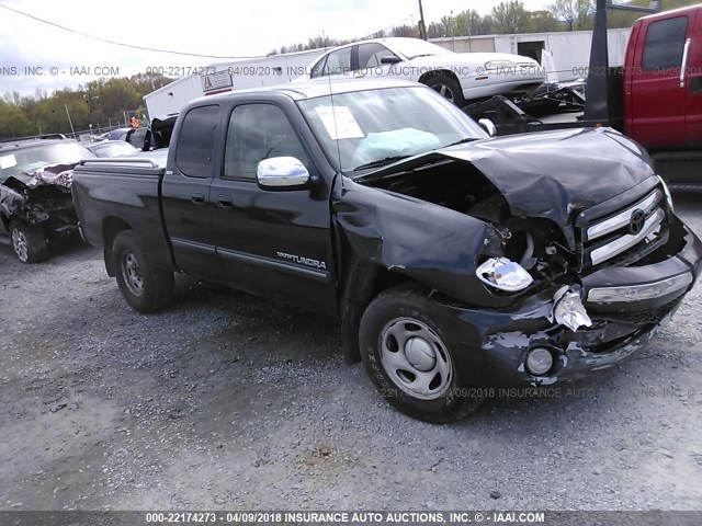 5TBRT34136S482013 - 2006 TOYOTA TUNDRA ACCESS CAB SR5 GREEN photo 1