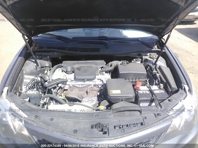 4T1BF1FK3DU290766 - 2013 TOYOTA CAMRY L/SE/LE/XLE 灰色 照片 10