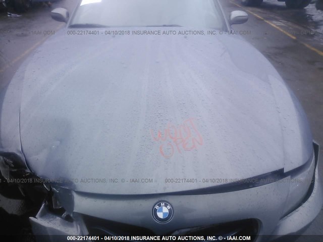 4USBU335X7LW71538 - 2007 BMW Z4 3.0 GRAY photo 10