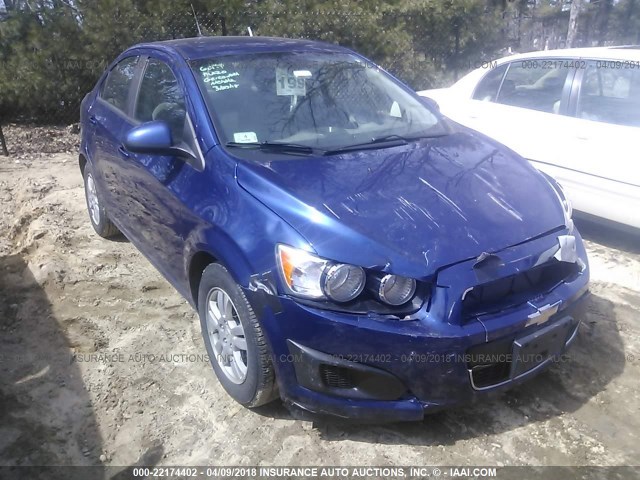 1G1JA5SH6C4187140 - 2012 CHEVROLET SONIC LS 蓝色 照片 1