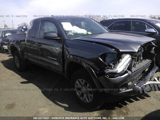 5TFSX5EN1GX045827 - 2016 TOYOTA TACOMA ACCESS CAB/SR/SR5 灰色 照片 1