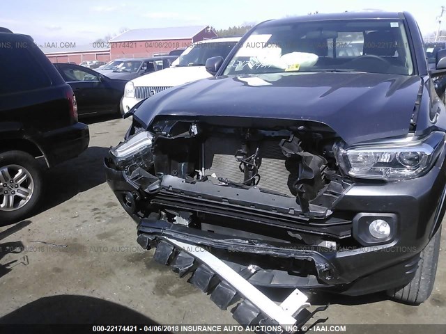 5TFSX5EN1GX045827 - 2016 TOYOTA TACOMA ACCESS CAB/SR/SR5 灰色 照片 6