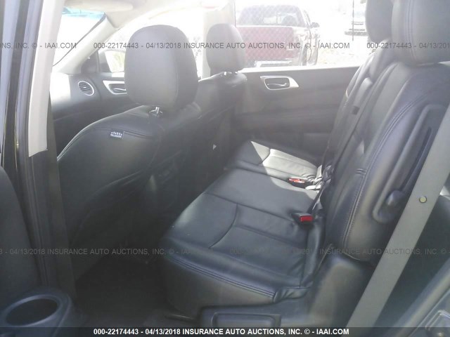 5N1AR2MN6EC686428 - 2014 NISSAN PATHFINDER S/SV/SL/PLATINUM 黑色 照片 8