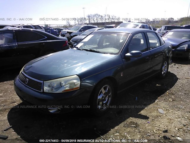 1G8JL54RX4Y500458 - 2004 SATURN L300 LEVEL 3 TURQUOISE photo 2