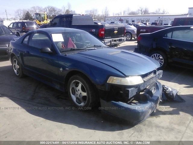 1FAFP42X1XF137677 - 1999 FORD MUSTANG GT BLUE photo 1
