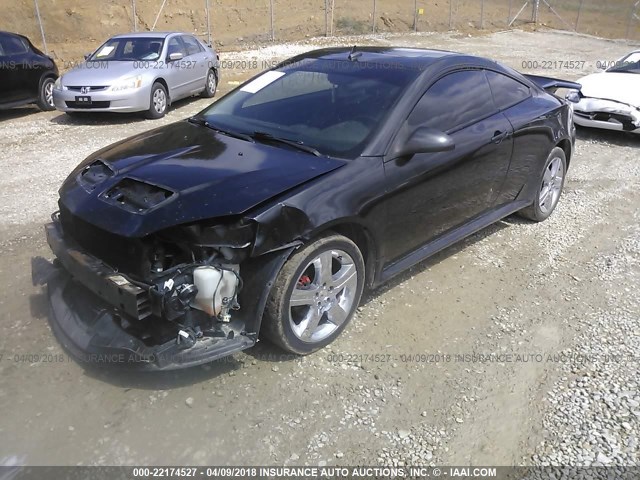 1G2ZM177584221459 - 2008 PONTIAC G6 GXP BLACK photo 2