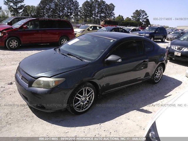 JTKDE177950011090 - 2005 TOYOTA SCION TC 灰色 照片 2