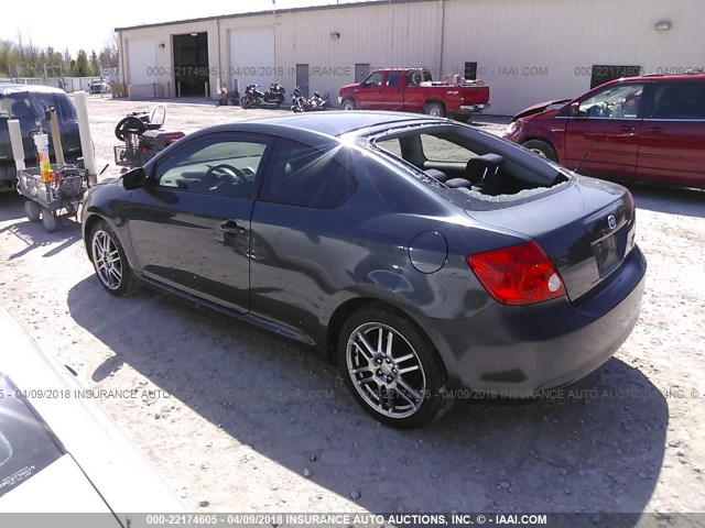 JTKDE177950011090 - 2005 TOYOTA SCION TC 灰色 照片 3