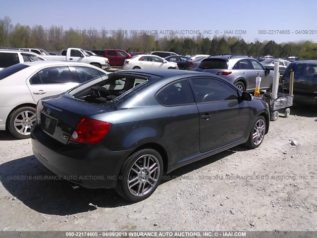JTKDE177950011090 - 2005 TOYOTA SCION TC 灰色 照片 4