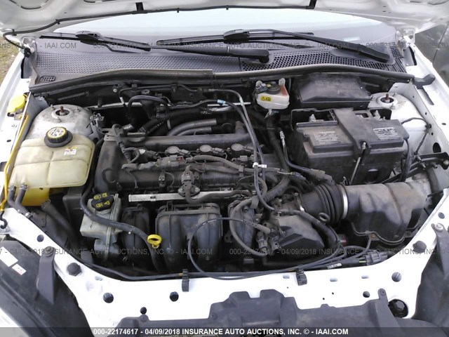 1FAHP34N87W217752 - 2007 FORD FOCUS ZX4/S/SE/SES 白色 照片 10
