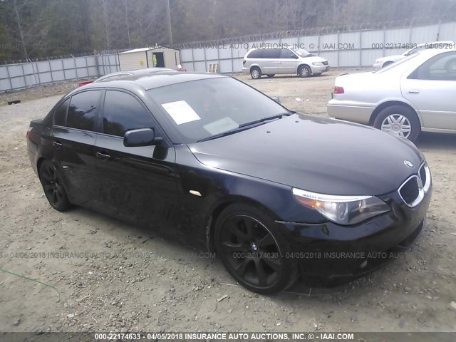 WBANB535X7CP04362 - 2007 BMW 550 I BLACK photo 1