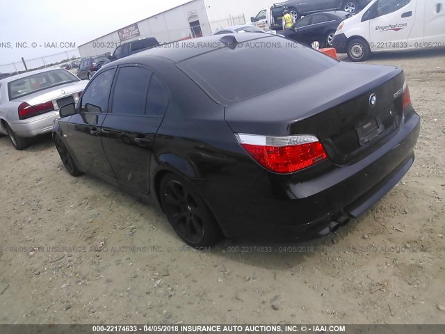 WBANB535X7CP04362 - 2007 BMW 550 I BLACK photo 3