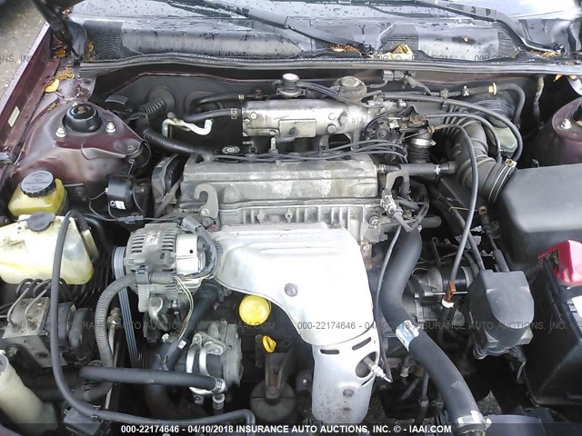 4T1BG22K2YU633758 - 2000 TOYOTA CAMRY CE/LE/XLE 红色 照片 10