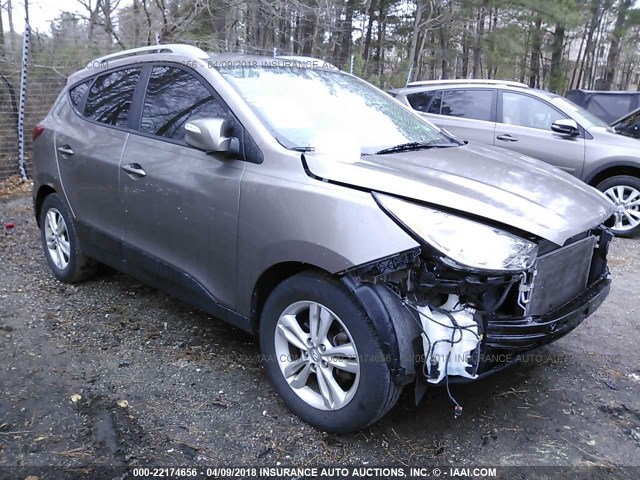 KM8JU3AC5DU595120 - 2013 HYUNDAI TUCSON GLS/LIMITED BROWN photo 1