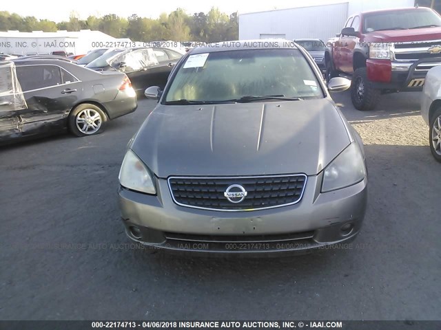 1N4AL11DX5C324992 - 2005 NISSAN ALTIMA S/SL GRAY photo 6