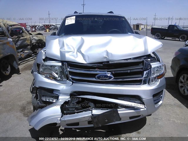 1FMJU1HT2FEF30314 - 2015 FORD EXPEDITION XLT/KING RANCH SILVER photo 6