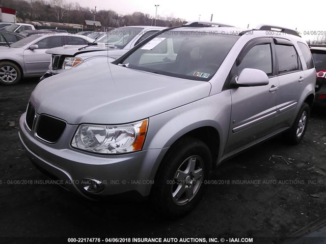 2CKDL63F966057611 - 2006 PONTIAC TORRENT SILVER photo 2