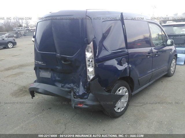 NM0LS6E76H1293423 - 2017 FORD TRANSIT CONNECT XL BLUE photo 4