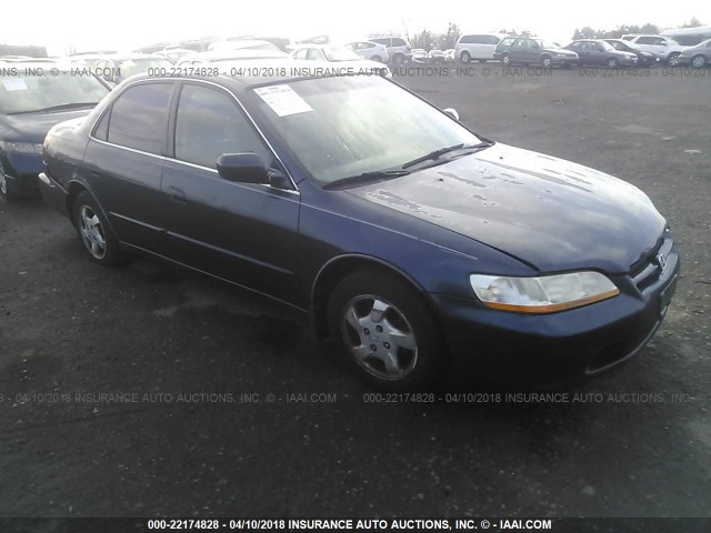 1HGCG6677XA092441 - 1999 HONDA ACCORD EX BLUE photo 1