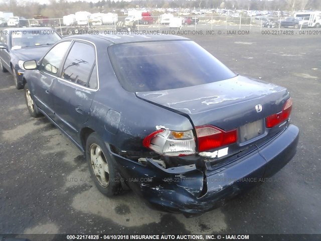 1HGCG6677XA092441 - 1999 HONDA ACCORD EX BLUE photo 3