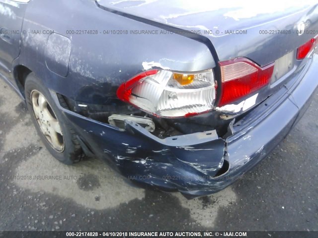 1HGCG6677XA092441 - 1999 HONDA ACCORD EX BLUE photo 6