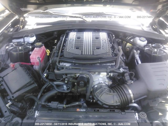 1G1FK1R64J0116734 - 2018 CHEVROLET CAMARO ZL1 黑色 照片 10