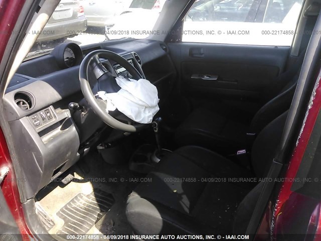 JTLKT324264112743 - 2006 TOYOTA SCION XB წითელი ფოტო 5