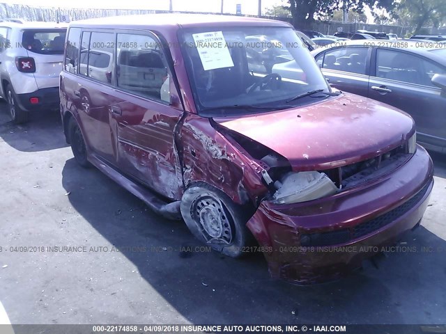 JTLKT324264112743 - 2006 TOYOTA SCION XB წითელი ფოტო 6