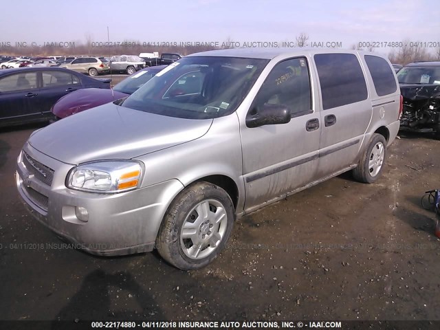 1GNDV23W28D170998 - 2008 CHEVROLET UPLANDER LS BEIGE photo 2