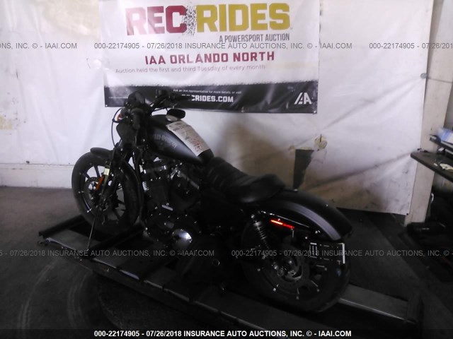 1HD4LE217HC402277 - 2017 HARLEY-DAVIDSON XL883 IRON 883 BLACK photo 3