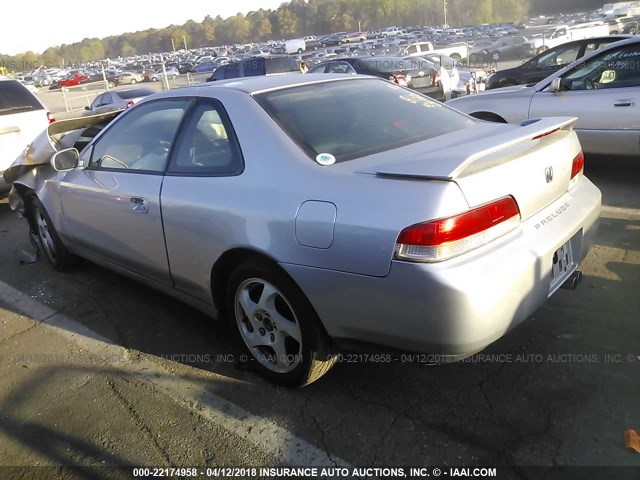 JHMBB61441C006521 - 2001 HONDA PRELUDE SILVER photo 3