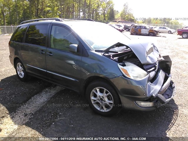 5TDZA22C24S147379 - 2004 TOYOTA SIENNA XLE/XLE LIMITED BLUE photo 1