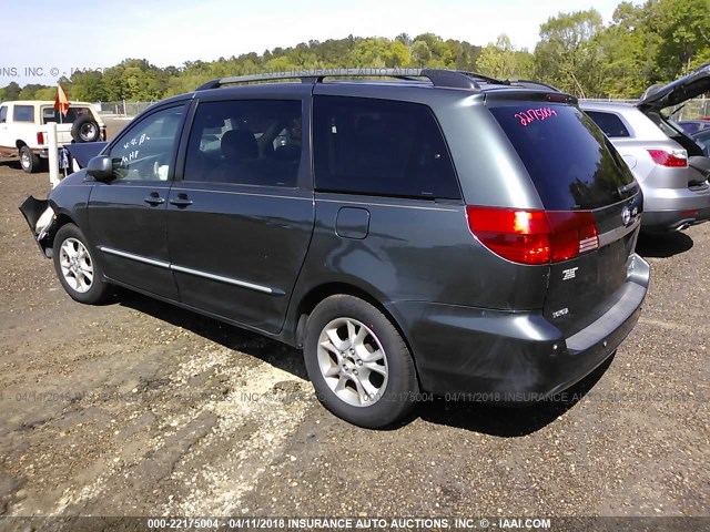 5TDZA22C24S147379 - 2004 TOYOTA SIENNA XLE/XLE LIMITED BLUE photo 3