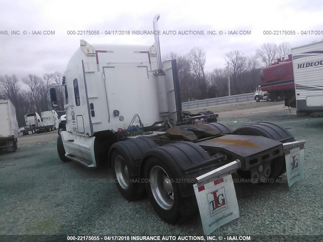 1FUJA6CK97LZ18574 - 2007 FREIGHTLINER CONVENTIONAL COLUMBIA WHITE photo 3