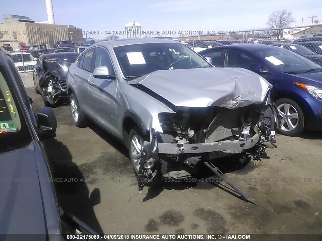 5UXXW3C50F0M89156 - 2015 BMW X4 XDRIVE28I فضي صورة 1