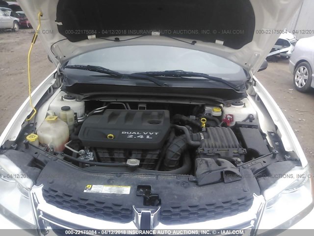 1B3BD4FB2BN509642 - 2011 DODGE AVENGER EXPRESS 白色 照片 10