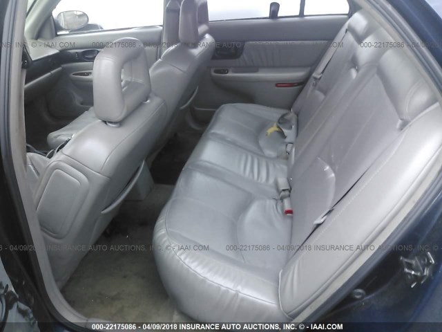 2G4WF551121268081 - 2002 BUICK REGAL GS Dark Blue photo 8