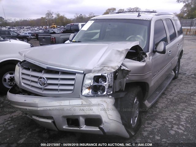 1GYEC63N66R101615 - 2006 CADILLAC ESCALADE LUXURY رمادي صورة 2
