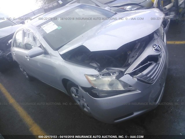 4T1BE46K67U545189 - 2007 TOYOTA CAMRY NEW GENERAT CE/LE/XLE/SE SILVER photo 1