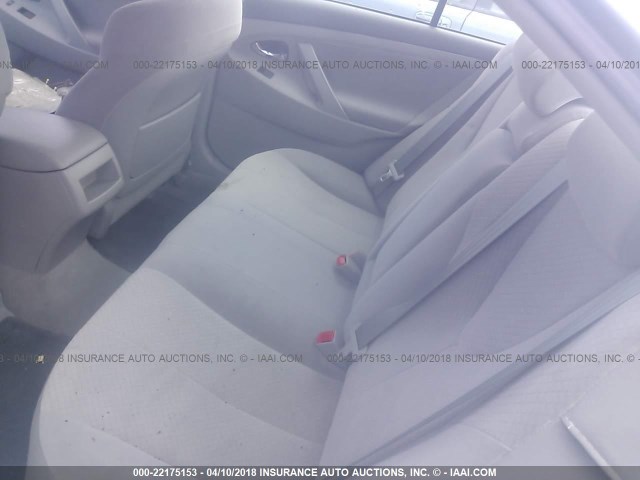 4T1BE46K67U545189 - 2007 TOYOTA CAMRY NEW GENERAT CE/LE/XLE/SE SILVER photo 8