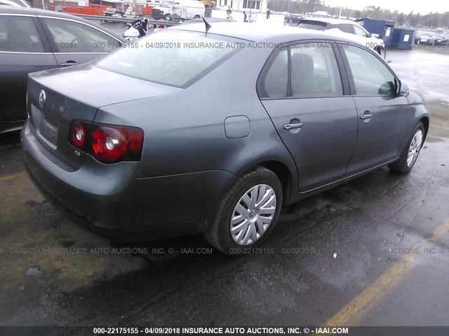 3VWJX7AJXAM079933 - 2010 VOLKSWAGEN JETTA S 灰色 照片 4