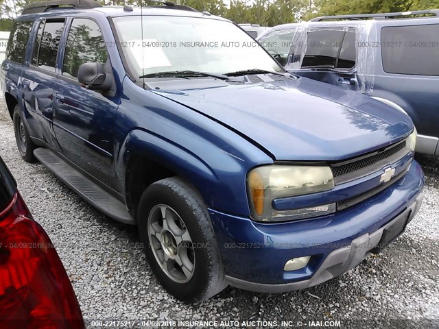 1GNES16S256109229 - 2005 CHEVROLET TRAILBLAZER EXT LS/EXT LT BLUE photo 1