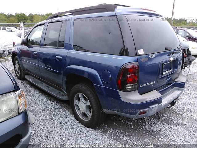 1GNES16S256109229 - 2005 CHEVROLET TRAILBLAZER EXT LS/EXT LT BLUE photo 3