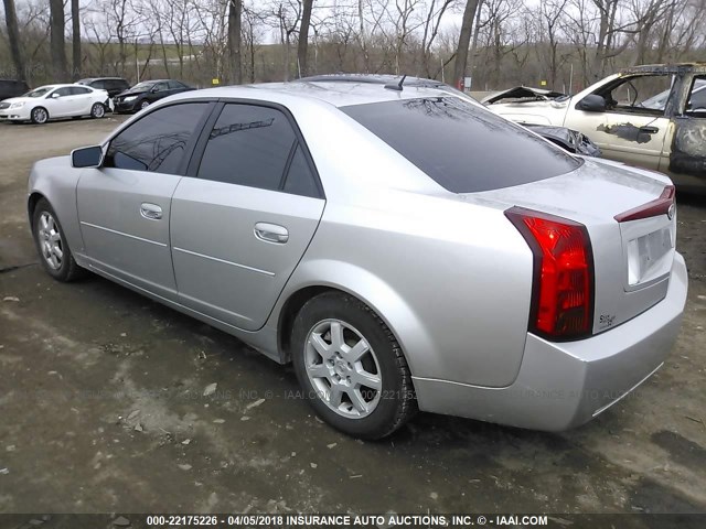 1G6DM57T470107066 - 2007 CADILLAC CTS SILVER photo 3